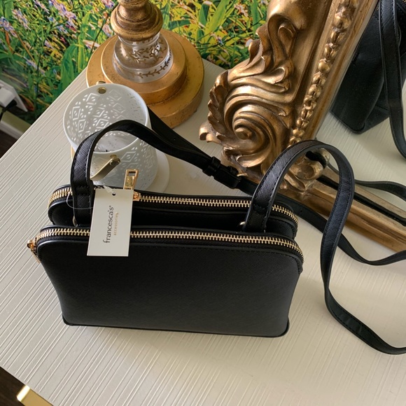 Francesca’s collection beautiful double zip bag - Picture 3 of 8